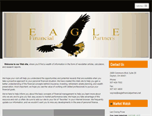 Tablet Screenshot of eaglefinancialpartners.net